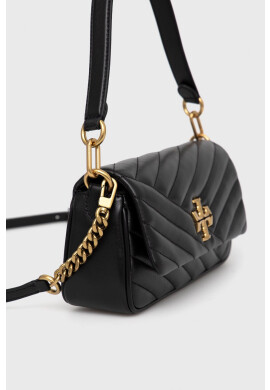 Tory Burch Кожена чанта в черно - Pepit.bg