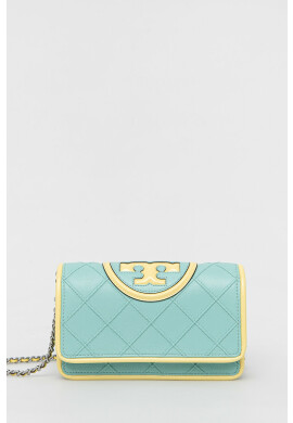 Tory Burch Кожена чанта в бежово - Pepit.bg