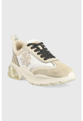 Tory Burch Маратонки Good Luck Trainer в бежово 143969 - Pepit.bg