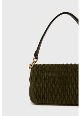 Tory Burch Велурена чанта - Pepit.bg