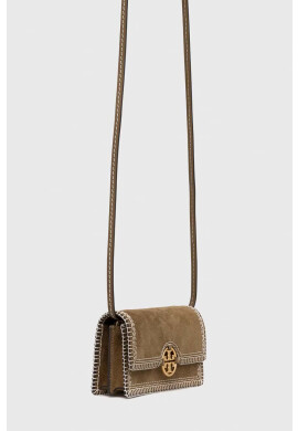 Tory Burch Велурена чанта - Pepit.bg