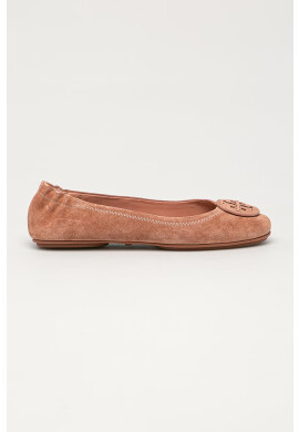 Tory Burch Велурени балеринки - Pepit.bg