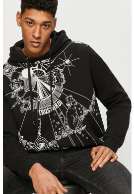 Trussardi Jeans - Памучен суичър - Pepit.bg