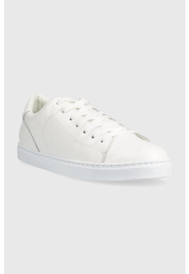 Trussardi Кожени маратонки Perlite Cupsole в бяло 79A00821 9Y099998 - Pepit.bg