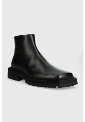 Trussardi Кожени обувки Zephyr Ankle в черно 77A00447 2P000194 - Pepit.bg