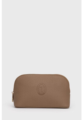 Trussardi Козметична чанта в бежово - Pepit.bg