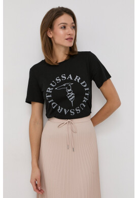 Trussardi Памучна тениска - Pepit.bg