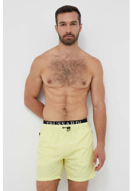 Trussardi Плувни шорти в жълто - Pepit.bg