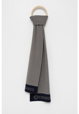 Trussardi Шал мъжки в сиво - Pepit.bg