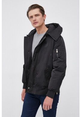 Trussardi Яке мъжко в черно със зимна изолация - Pepit.bg