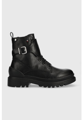 U.S. Polo Assn. Кубинки Bruna в черно с платформа - Pepit.bg
