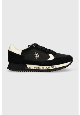 U.S. Polo Assn. Маратонки Cleef в черно - Pepit.bg