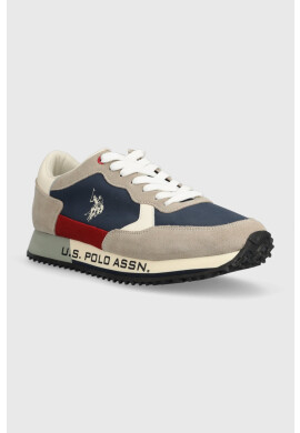 U.S. Polo Assn. Маратонки CLEEF в тъмносиньо - Pepit.bg