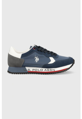 U.S. Polo Assn. Маратонки CLEEF в тъмносиньо - Pepit.bg