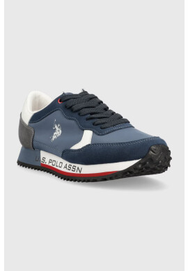 U.S. Polo Assn. Маратонки CLEEF в тъмносиньо - Pepit.bg