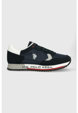 U.S. Polo Assn. Маратонки CLEEF в тъмносиньо - Pepit.bg