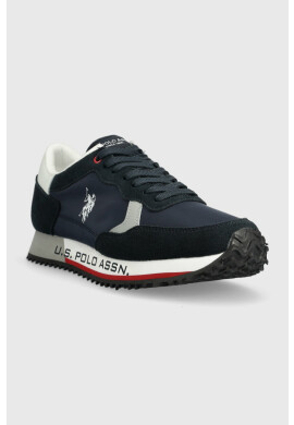 U.S. Polo Assn. Маратонки CLEEF в тъмносиньо - Pepit.bg