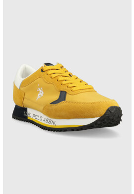 U.S. Polo Assn. Маратонки CLEEF в жълто - Pepit.bg