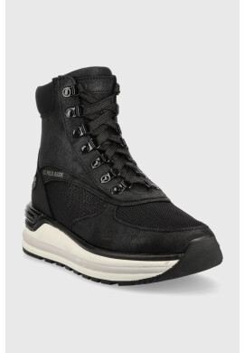U.S. Polo Assn. Обувки Ophra в черно с платформа - Pepit.bg