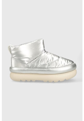 Ugg Апрески W Classic Maxi Mini в сребристо - Pepit.bg