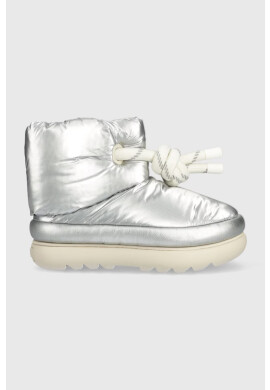 Ugg Апрески W Classic Maxi Short в сребристо - Pepit.bg