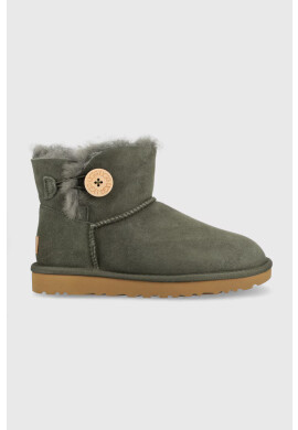 Ugg Апрески W Mini Bailey Button Ii в зелено - Pepit.bg