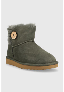 Ugg Апрески W Mini Bailey Button Ii в зелено - Pepit.bg