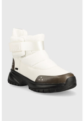 Ugg Апрески W Yose Puff в бяло 1120822.WHT - Pepit.bg
