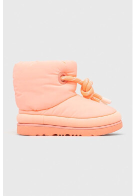 Ugg Детски апрески Classic Maxi Short в розово - Pepit.bg