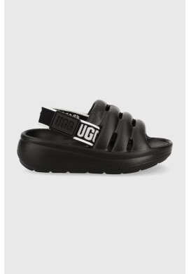 Ugg Детски чехли в черно - Pepit.bg