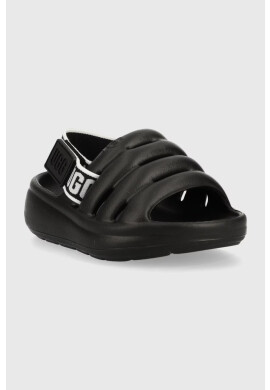 Ugg Детски чехли в черно - Pepit.bg