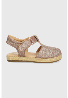 Ugg Детски сандали Emmery в златисто - Pepit.bg