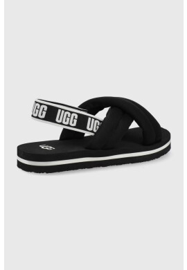Ugg Детски сандали Everlee в черно - Pepit.bg