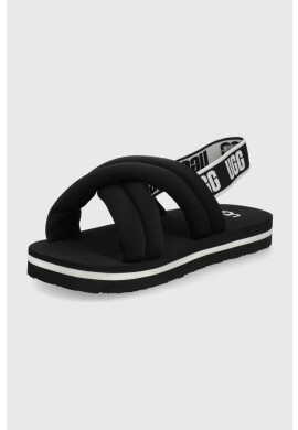 Ugg Детски сандали Everlee в черно - Pepit.bg