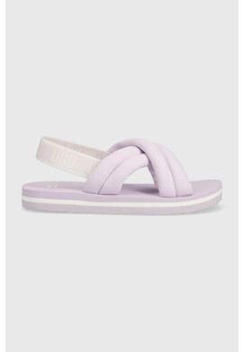 Ugg Детски сандали Everlee в лилаво - Pepit.bg