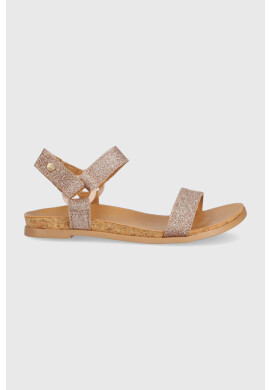 Ugg Детски сандали Rynell в златисто - Pepit.bg