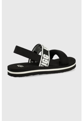Ugg Детски сандали Zuma Sling в черно - Pepit.bg