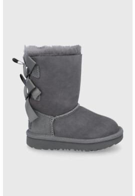 Ugg Детски велурени апрески в сиво - Pepit.bg