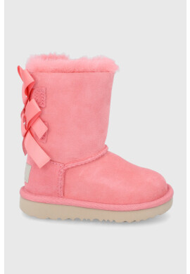 Ugg Детски велурени апрески Bailey Bow II - Pepit.bg
