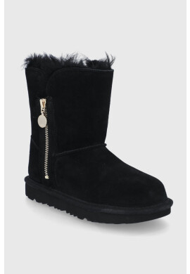 Ugg Детски велурени апрески Bailey Zip Short - Pepit.bg