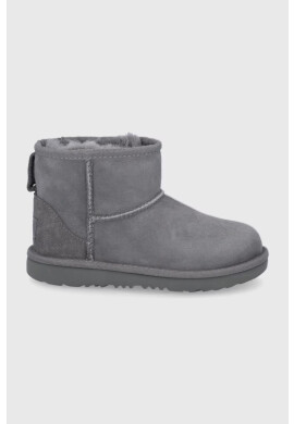 Ugg Детски велурени апрески в сиво - Pepit.bg