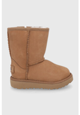Ugg Детски велурени апрески в кафяво - Pepit.bg