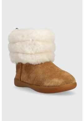 Ugg Детски велурени апрески Mini Quilted Fluff - Pepit.bg