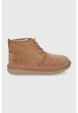 Ugg Детски велурени апрески в кафяво - Pepit.bg