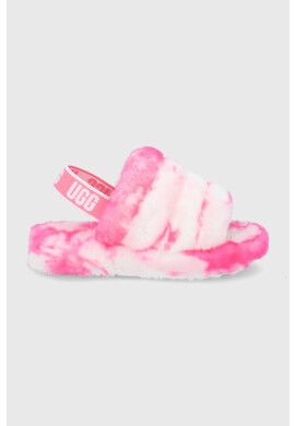 Ugg Детски вълнени пантофи Fluff Yeah - Pepit.bg
