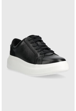Ugg Кожени маратонки Scape Lace в черно 1130763 - Pepit.bg