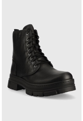 Ugg Кожени туристически обувки M Skyview Service Boot в черно - Pepit.bg