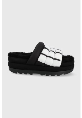 Ugg Пантофи Maxi Slide в черно - Pepit.bg