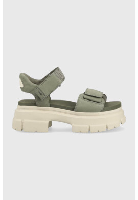 Ugg Сандали Ashton Ankle в зелено с платформа 1136764 - Pepit.bg