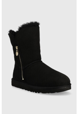 Ugg Велурени апрески в черно - Pepit.bg